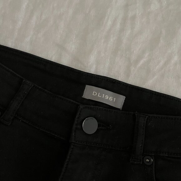 DL1961 Mens Nick Slim Jeans Black - Picture 4 of 9